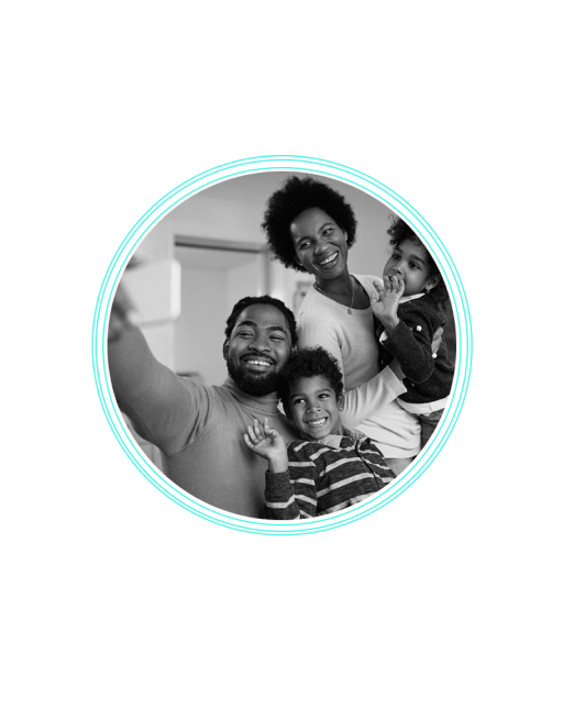 imagem de uma familia